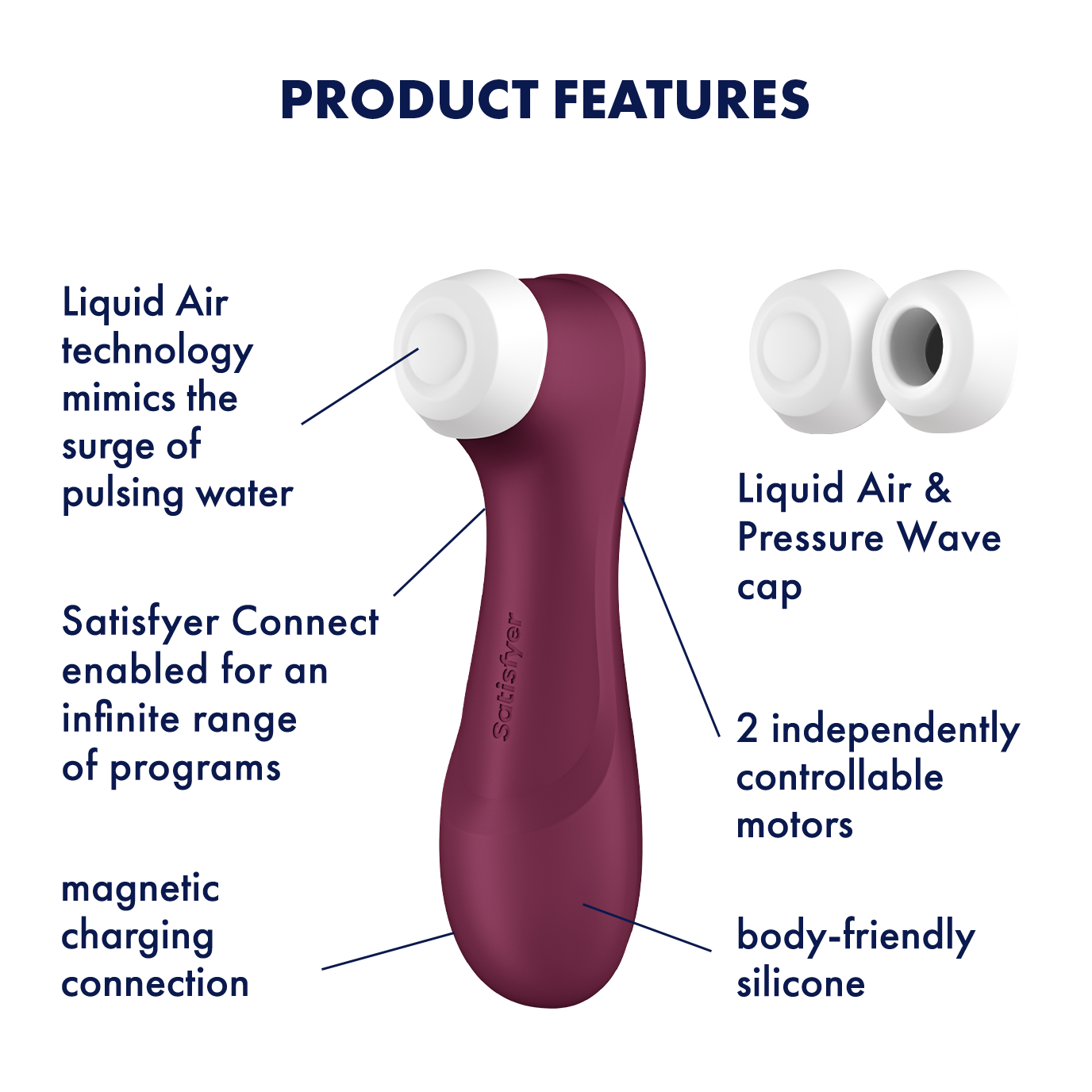 Satisfyer Pro 2 Gen 3 Air Pulse Bluetooth Siêu Mạnh