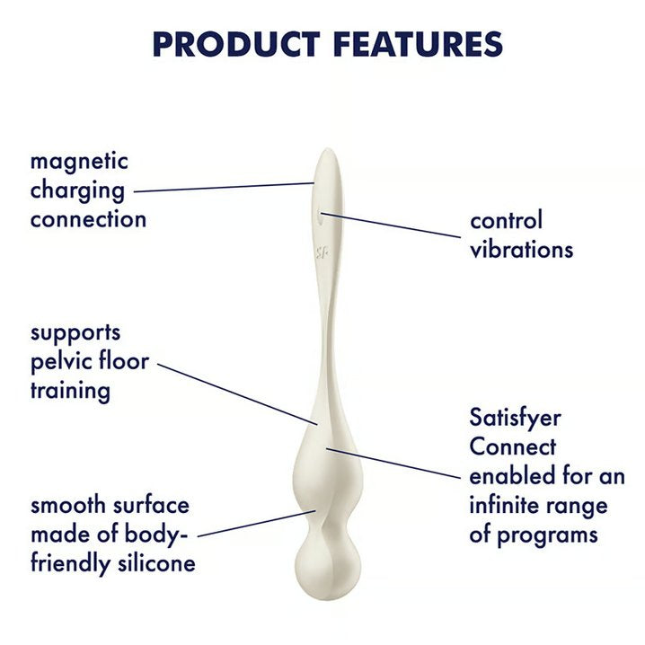 Satisfyer Love Birds Rung Kegel Huấn Luyện Siêu