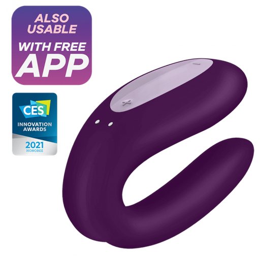 Satisfyer Double Joy couple app rung đôi siêu phê