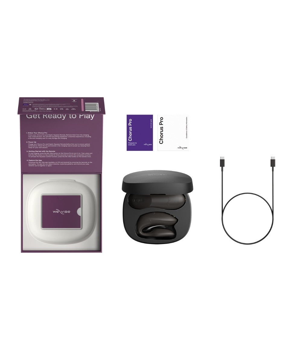 We-Vibe Chorus Pro Couples Vibrator Clitoral G-Spot Powerful Connection