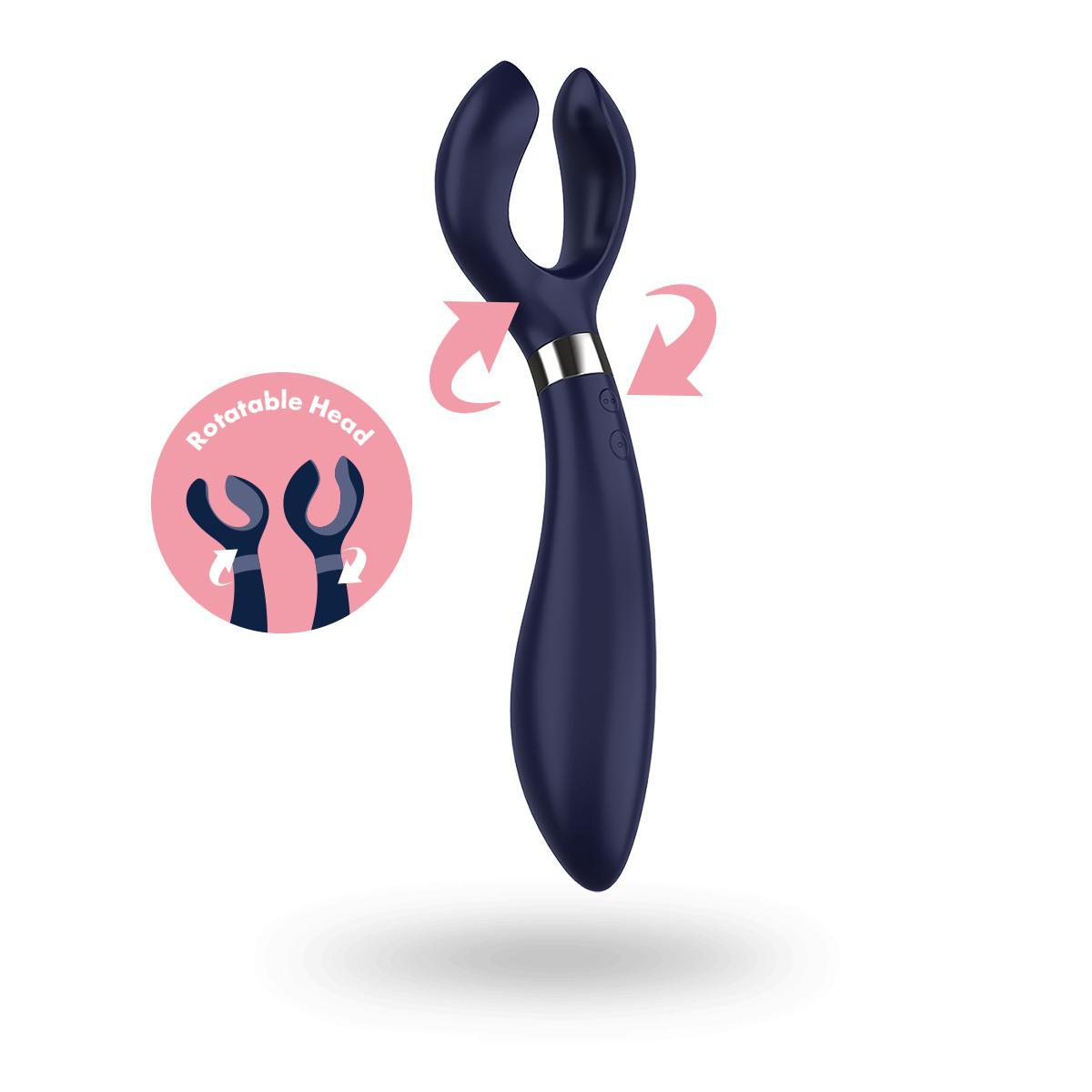 Satisfyer Multifun 3 Đầu Quay 180° Chia Sẻ