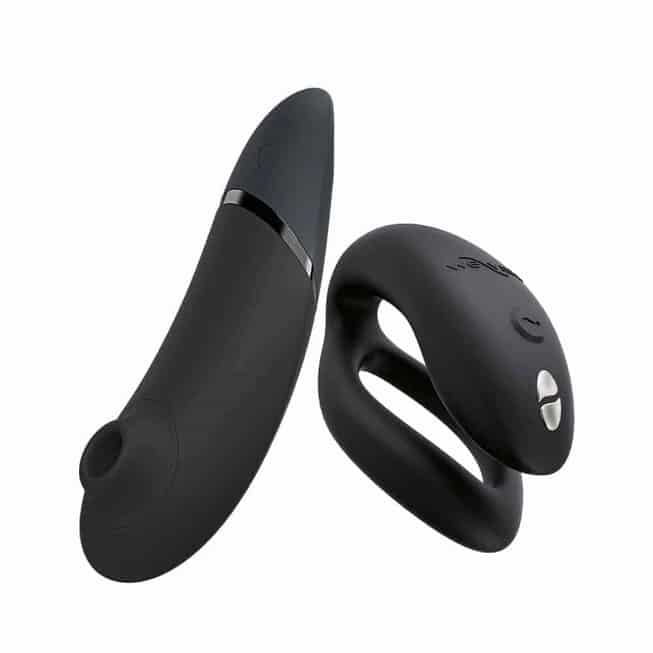 Set Womanizer Next We-Vibe Sync O luxury rung đôi
