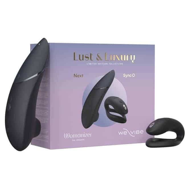 Set Womanizer Next We-Vibe Sync O luxury rung đôi