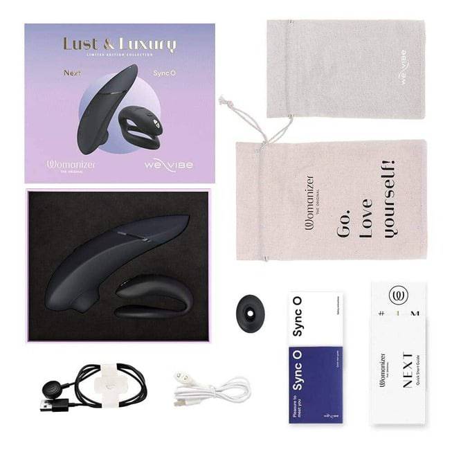 Set Womanizer Next We-Vibe Sync O luxury rung đôi