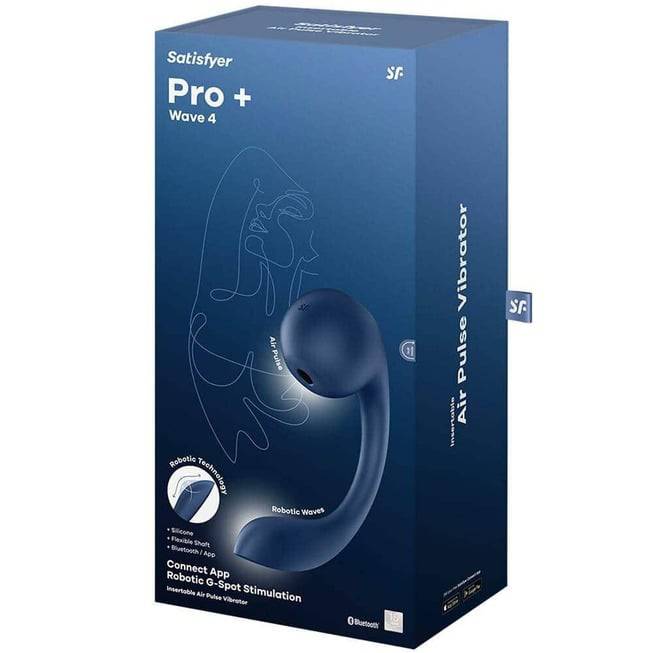 Satisfyer Pro+ Wave 4 xanh hút sóng clitoris siêu mới