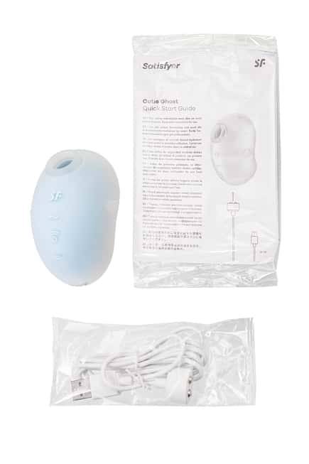 Satisfyer Ghost Cutie Xanh Hút Klitoris Rung Đỉnh