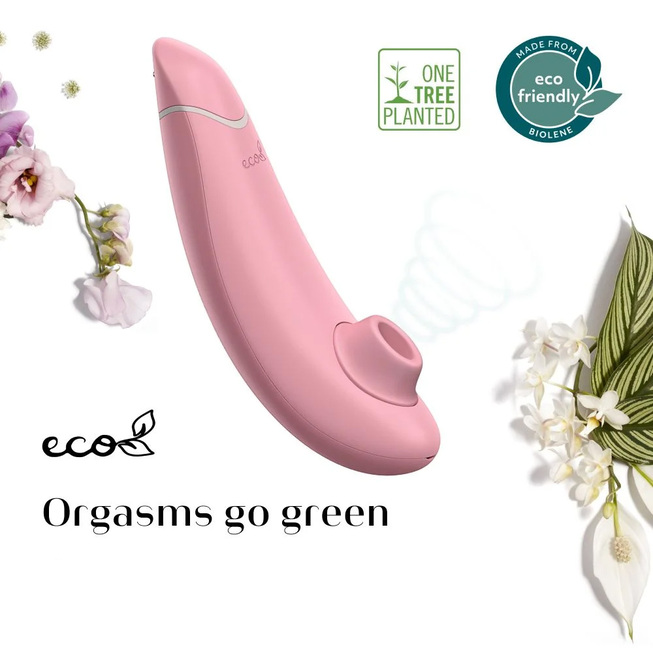 Womanizer Premium Eco Hồng Nhạt Hút Kít Siêu Mạnh