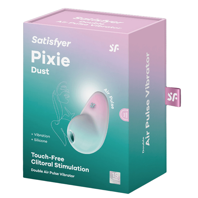 Satisfyer Pixie Dust kích thích hút chân không hồng ngọc