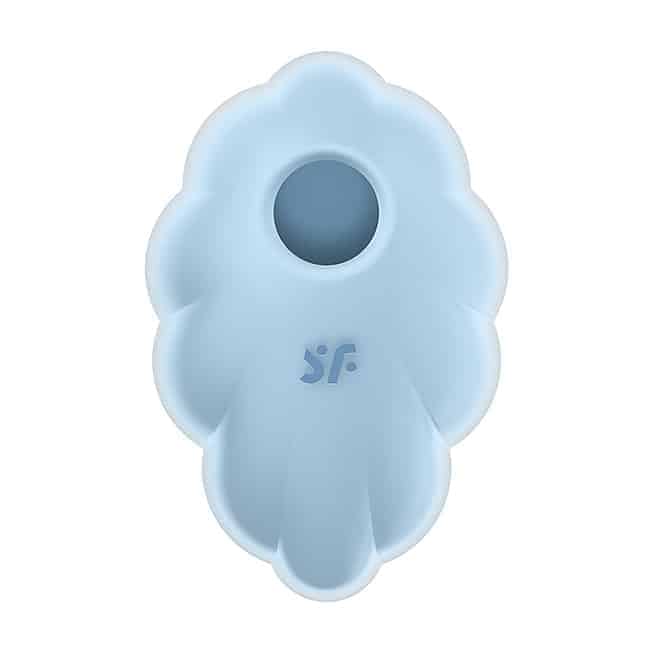 Satisfyer Cloud Dancer hút clit rung xanh nhỏ gọn