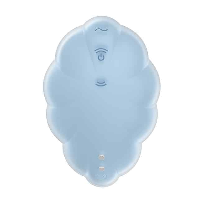 Satisfyer Cloud Dancer hút clit rung xanh nhỏ gọn
