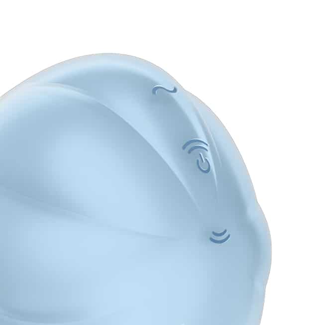 Satisfyer Cloud Dancer hút clit rung xanh nhỏ gọn
