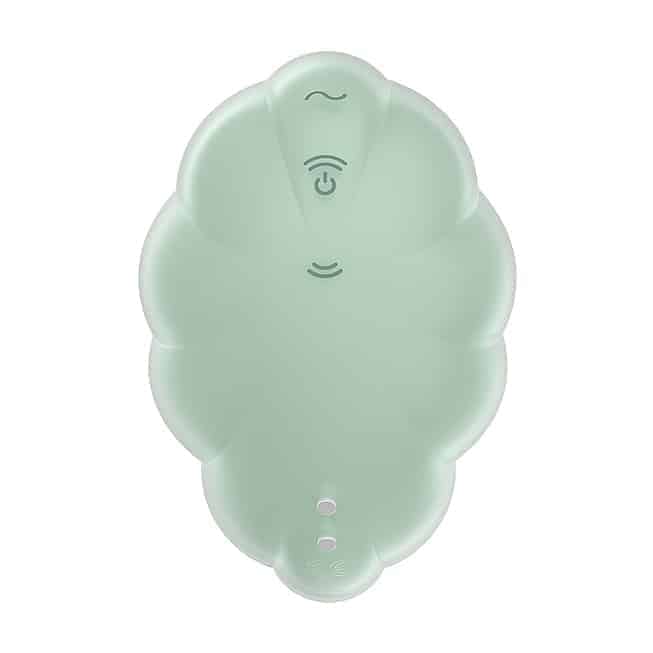 Satisfyer Cloud Dancer Xanh Hút Pussy Rung Mạnh Thoải Mái Đức