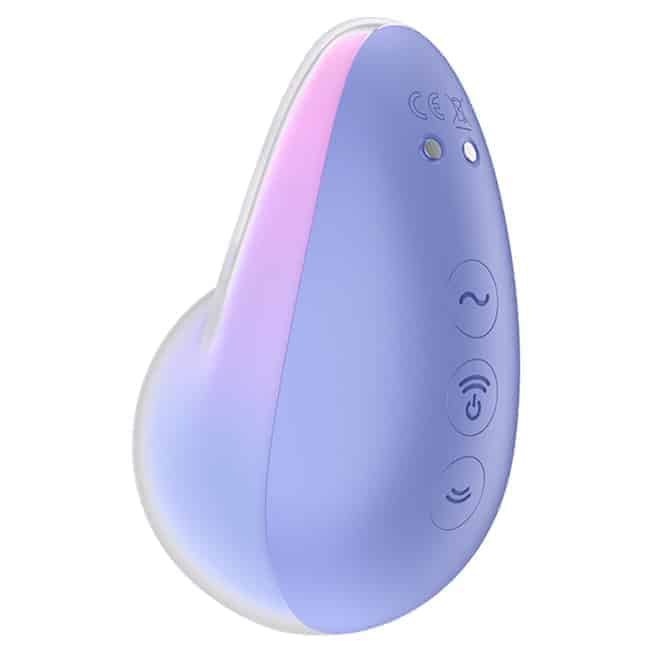 Satisfyer Pixie Dust Clit Vacuum Tím Hồng Siêu Hút