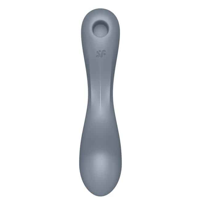 Satisfyer Curvy Trinity Xám Hút G Rung Mạnh