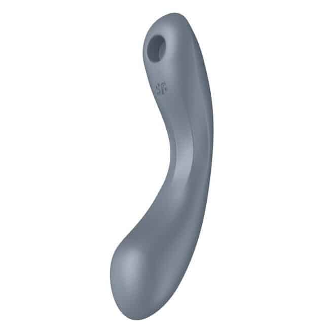 Satisfyer Curvy Trinity Xám Hút G Rung Mạnh