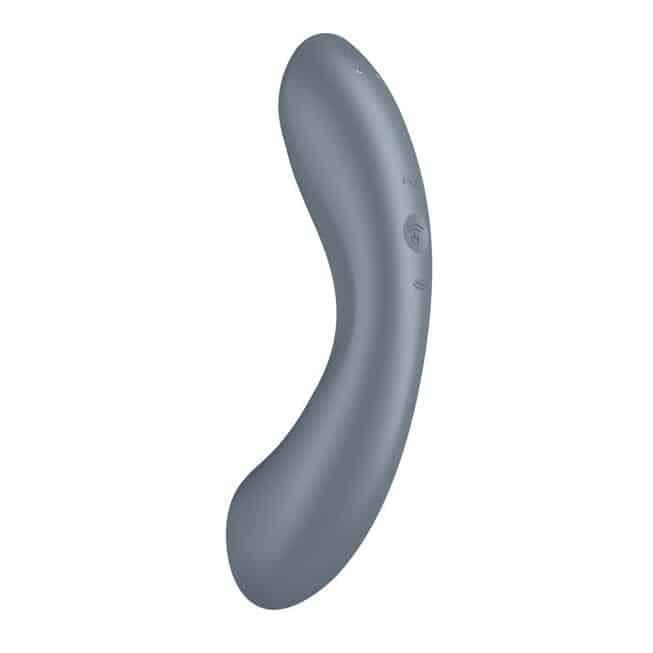 Satisfyer Curvy Trinity Xám Hút G Rung Mạnh