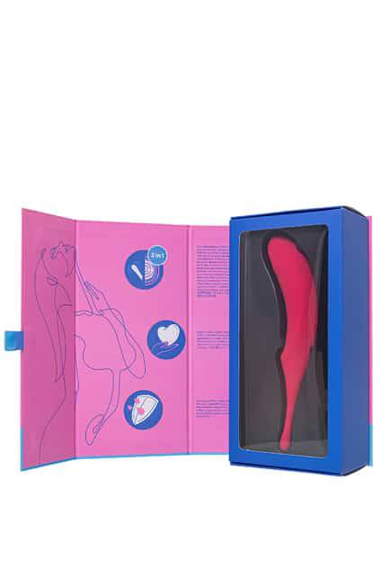 Satisfyer Twirling Pro đỏ vacuum clitoris xoáy rung