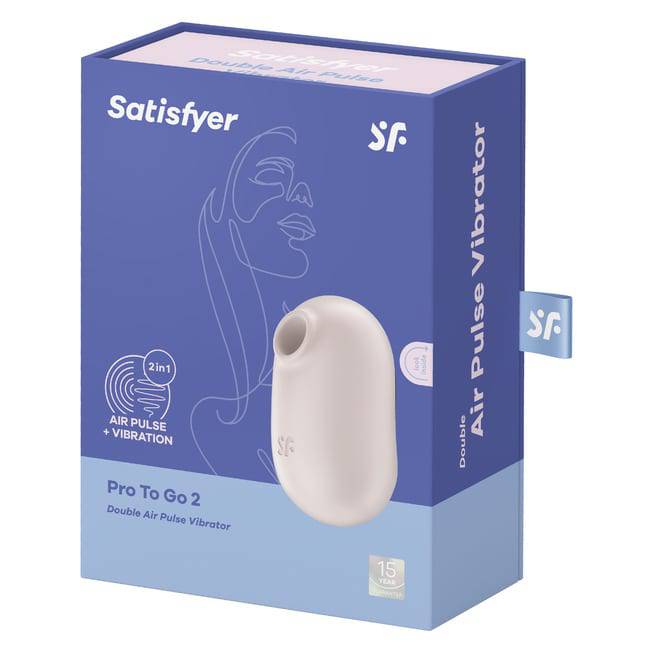 Satisfyer Pro To Go 2 beige hút clit di động
