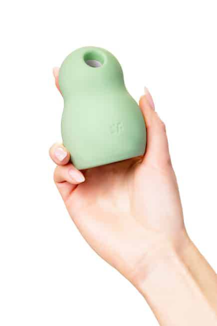Satisfyer Pro To Go Green Hút Rung Di Động