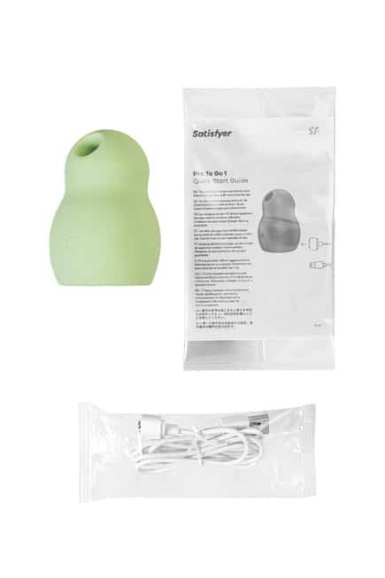 Satisfyer Pro To Go Green Hút Rung Di Động