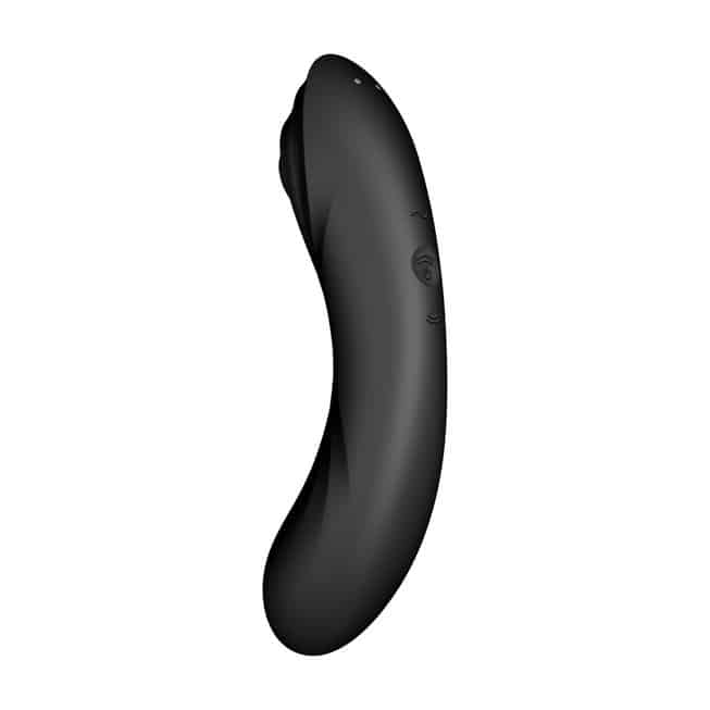 Satisfyer Curvy Trinity 4 Đen Hút Gió G