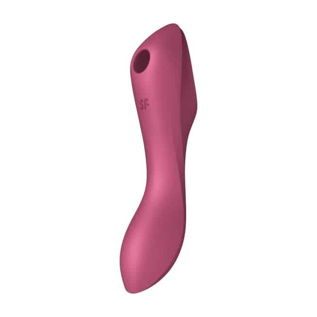 Satisfyer Curvy Trinity 3 Đỏ Gió Rung G Siêu Mạnh