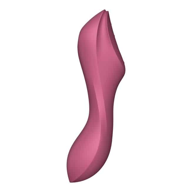 Satisfyer Curvy Trinity 3 Đỏ Gió Rung G Siêu Mạnh