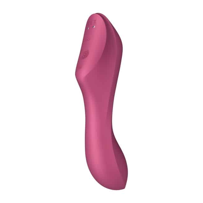 Satisfyer Curvy Trinity 3 Đỏ Gió Rung G Siêu Mạnh