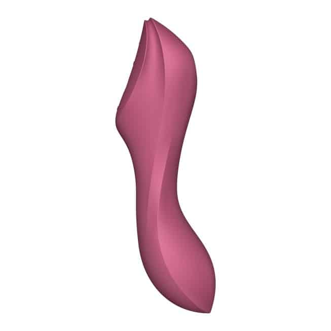 Satisfyer Curvy Trinity 3 Đỏ Gió Rung G Siêu Mạnh