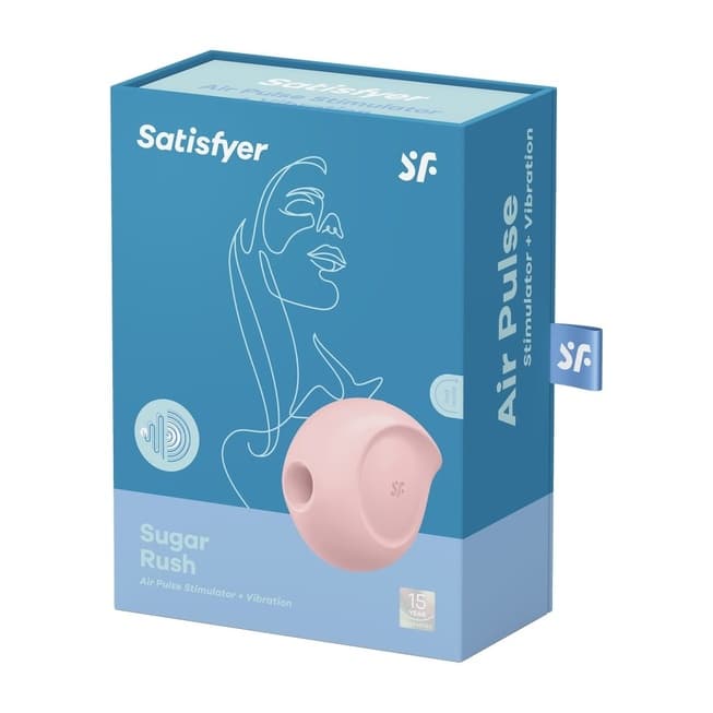 Satisfyer Sugar Rush Hút Rung Hồng Siêu Nhỏ Mạnh