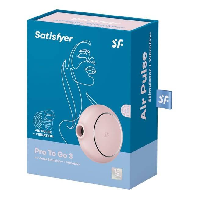 Satisfyer Pro To Go 3 Hút Rung Âm Hộ Di Động