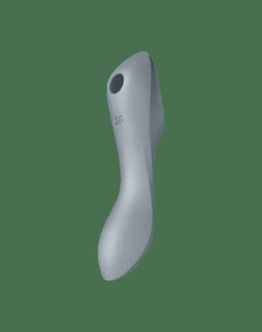 Satisfyer Curvy Trinity 3 Xám Hút G Mạnh