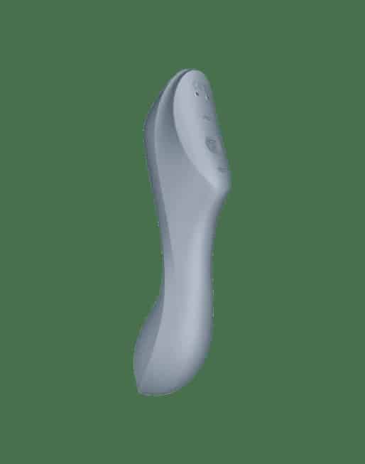 Satisfyer Curvy Trinity 3 Xám Hút G Mạnh