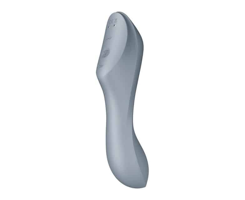 Satisfyer Curvy Trinity 3 Xám Hút Sóng G Siêu Mạnh