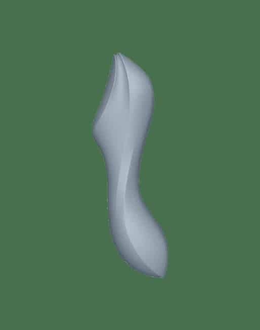 Satisfyer Curvy Trinity 3 Xám Hút G Mạnh