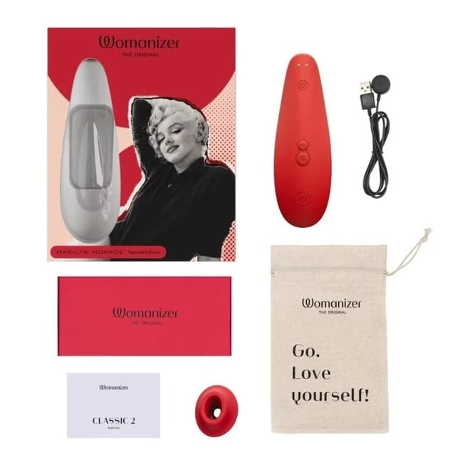 Womanizer Marilyn Monroe Hút Đỏ Đặc Biệt