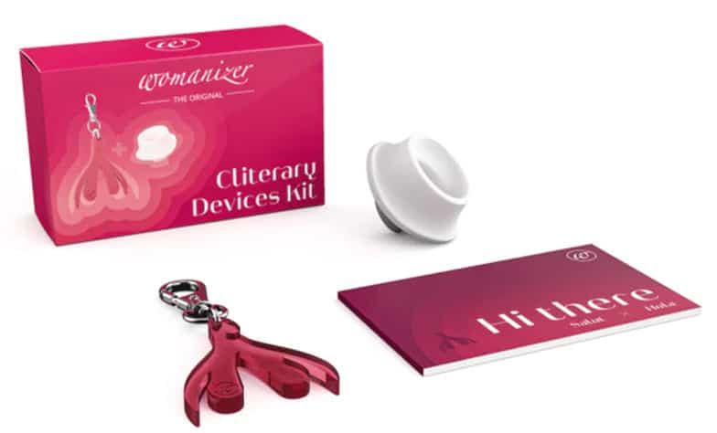 Womanizer Cliterary L + Phụ Kiện Mút Lớn