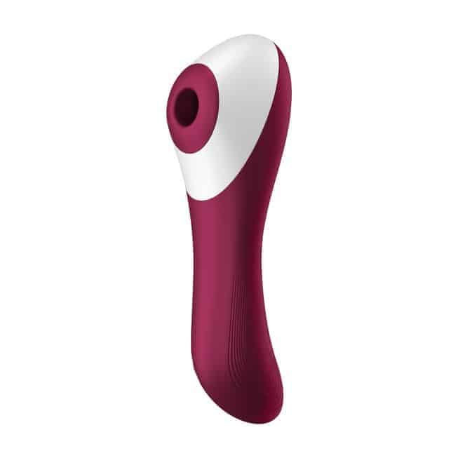 Satisfyer Dual Crush G-Spot Hút Sóng Đỏ 17.5cm