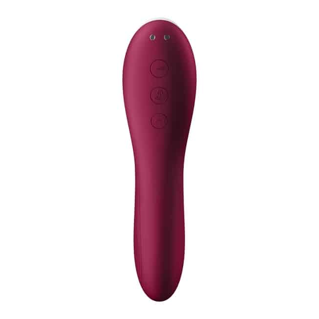 Satisfyer Dual Crush G-Spot Hút Sóng Đỏ 17.5cm
