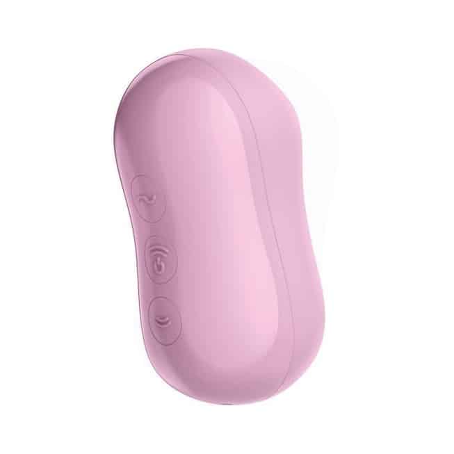 Satisfyer Cotton Candy hút clitoris tím rung mạnh