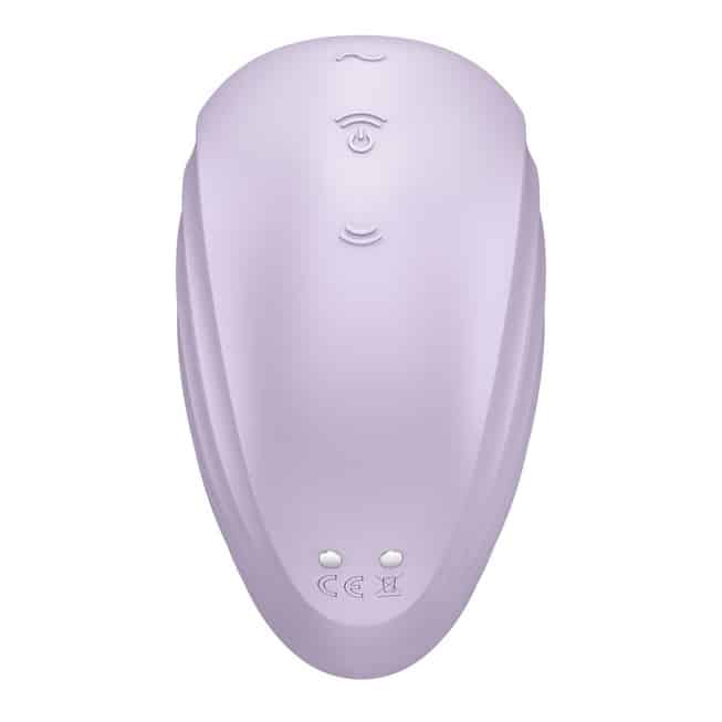 Satisfyer Pearl Diver Tím Hút Rung Âm Hạch 9.8cm Mạnh Mẽ