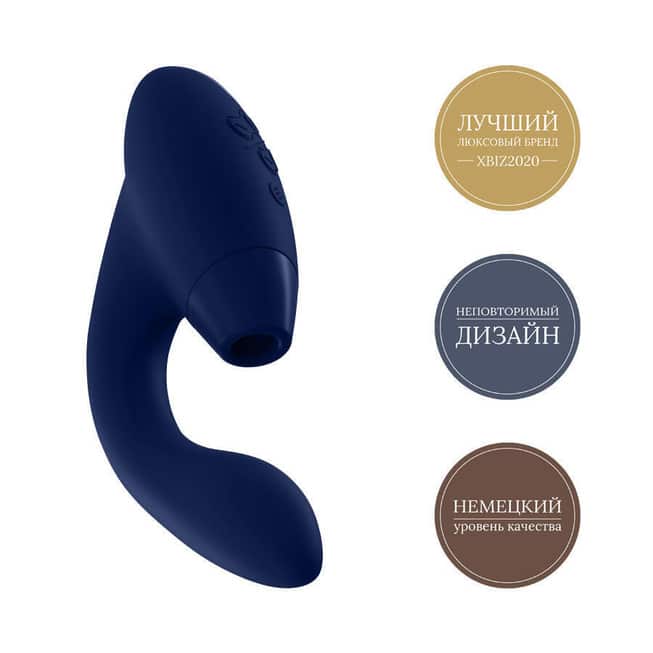 Womanizer Duo Xanh Hút Rung Đa Năng Siêu Mạnh Thỏa Mãn