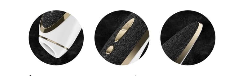 Satisfyer Haute Couture hút clit rung đen luxury