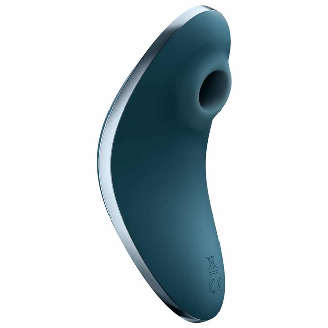 Satisfyer Vulva Lover 1 xanh hút rung 12cm clitoris mê hoặc