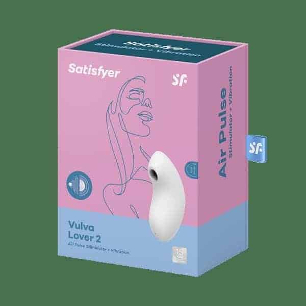 Satisfyer Vulva Lover 2 Hút Rung Trắng Đa Năng
