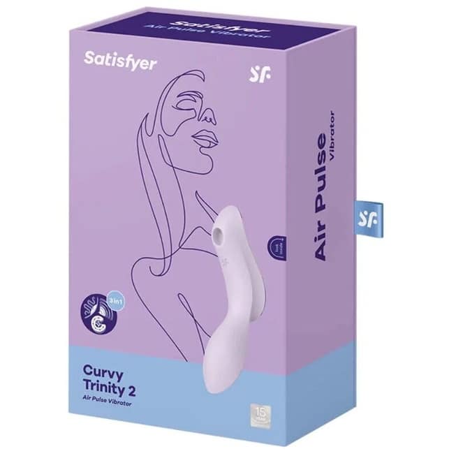 Satisfyer Trinity 2 Tím Hút Rung G-Spot Đa Năng Đỉnh Cao