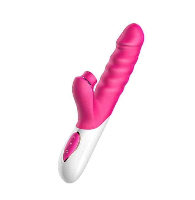 Vibrator thỏ Erocome Cassiopeia hồng kích thích cực sướng