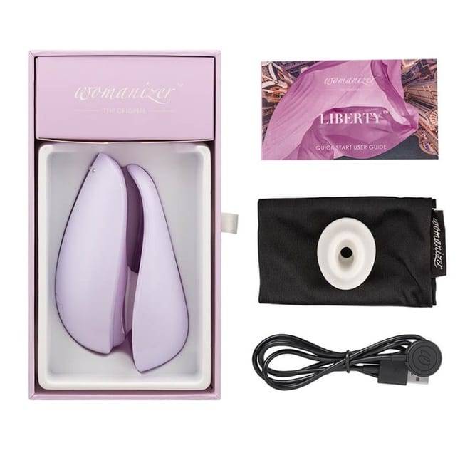 Womanizer Liberty vacuum clitoris tím êm ái