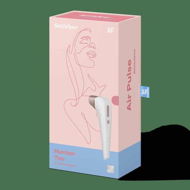 Satisfyer 2 Clit Vacuum Trắng Siêu Khoái Nhanh