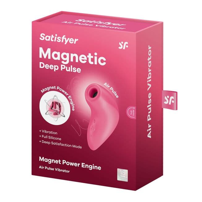 Satisfyer Magnetic Deep Pulse Máy Hút Âm Hộ Rung Mạnh